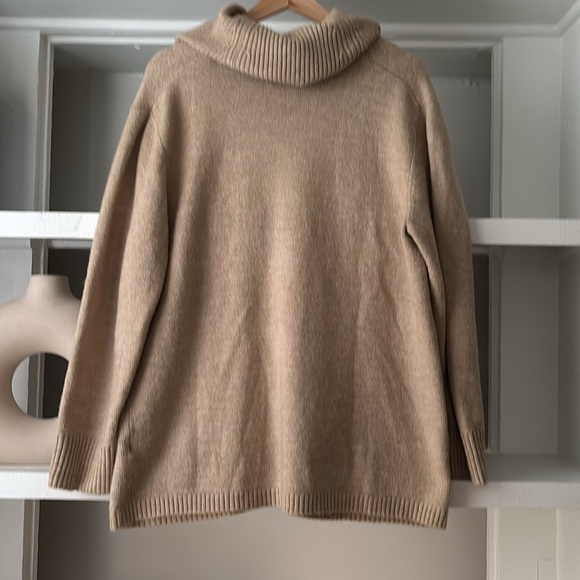 Calvin Klein cowl neck turtleneck sweater - sz large‎ - Picture 3 of 8